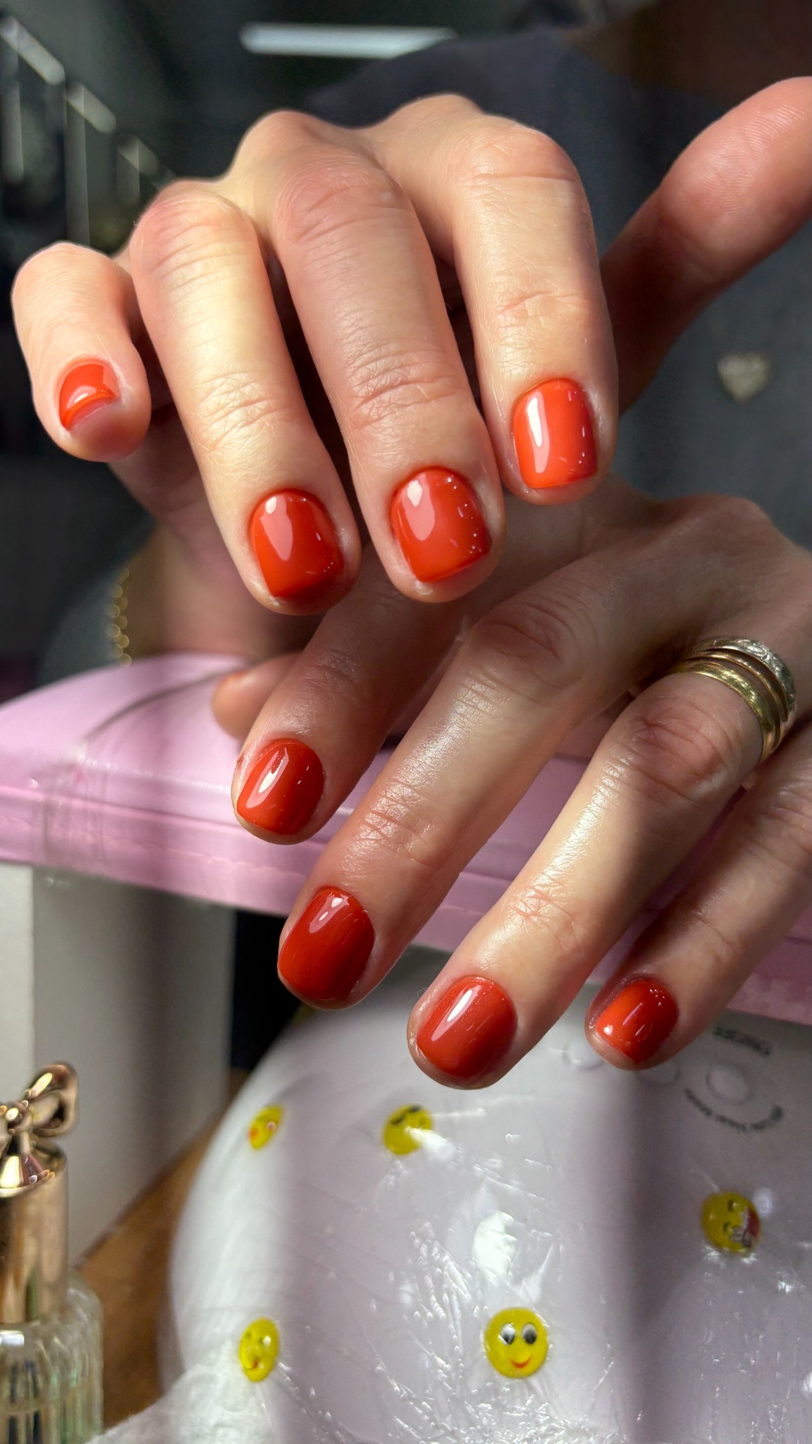 Unhas vermelhas